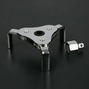Universal Alloy Car Tool 3 Jaws Oil Filter Wrench Adjustable Spanner Remover
