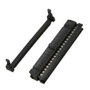 10 Pcs Black Dual Row 40 Pin IDC Socket Connector Female Header FC-40P N3V1