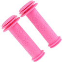Mountain Bike Rubber Handle Grips Bar Grips Cover for Children Bike Rose Red