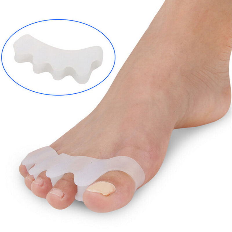1Pair Gel Toes Separators Orthotics Stretchers Align Correct Overlapping Toes Kn