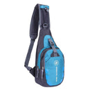 Chest Bag Outdoor Sport Travel Shoulder Sling Backpack Pouch(Blue)