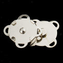 20 Magnetic Snaps Purse Clasp Closures Metal Button Fastener Bag Accessories