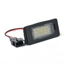 1 Pair LED License Number Plate Light Lamps for A1 A4 A5 A6 A7 Q5 TT RS5