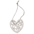 10PCS Heart Pattern Wooden Scrapbooking Craft Handmade DIY Accessory Decorati â„–[
