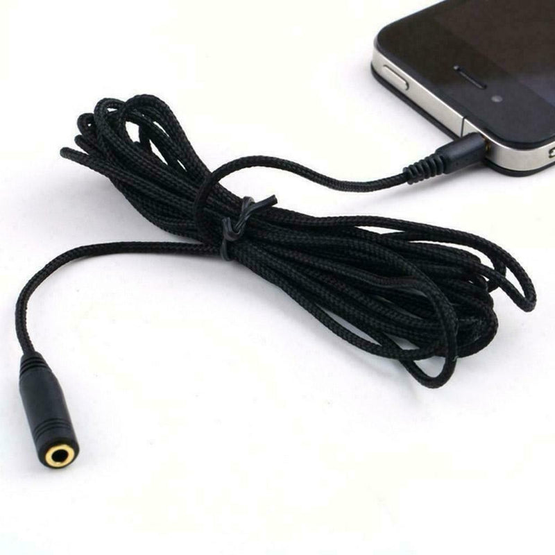 1/8" 10ft 3.5mm Stereo Audio Aux Headphone Extension Cable to Male Cord Z3V2