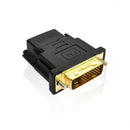 DVI 24+1 Pin to HDMI Adapter Converter Male DVI 24+1 to Female HDMI Converter