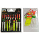 15Pcs/Set Float Vertical Buoy Sea Fishing Floats Assorted Float Fishing Gea U5W8