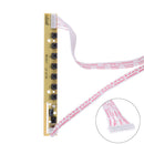 Universal 7 keys keyboard plate LCD TV accordance keypad with IR for v59 v29 v56