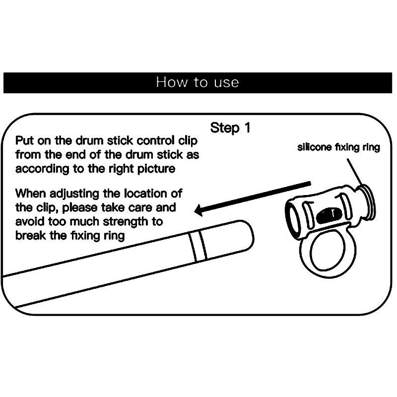 Drum Stick Controller Drum Clip Assist Control Drum Stick Hand Control Drum