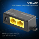 1000Mbps POE Power Over Ethernet RJ45 POE Injector Splitter Wall Adapter