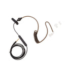 Anti-Radiation Mono Earphones 3.5mm Stereo Acoustic Tube Earpiece
