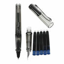 5pcs Blue ink Jinhao 599 all series 2 suits Medium fine nib fountain pen Tr A8C1
