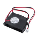Laptop 2 Terminals CPU Cooler Cooling Blower Fan DC 12V 0.1A Black B4V3
