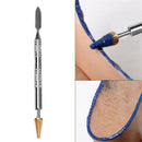 Brass Top Edge Dye Roller Oil Pen Applicator Belt Finisher Leather DIY Craft