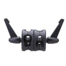 Dual Swiveling Grip Head Angle Clamp for Photo Studio Boom Arm Reflector Ho