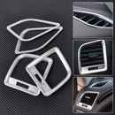 Chrome Air  Vent Trim Cover Outlet Trim 4pcs fit for Mazda CX-5 2012-15