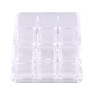 9 Holes Acrylic Cosmetic Organizer Makeup Drawer Holder Clear Storage OZ