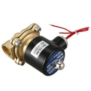 DN15 1/2 Inch AC220V Brass Electric Solenoid Valve with Two-Way Two-Positio