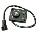 3 Pin 12/24V Parking Heater Control LCD Knob Controller Switch for Truck