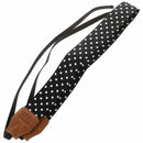 Soft Cotton Polka Dots Camera Shoulder Neck Strap Belt Universal Adjustable F2I7