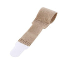 1pc Polyester Velvet Toe Overlapping Separator Hallux Valgus Corrector Tool
