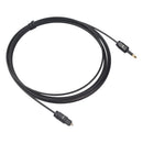 Black Audio Cable  Plug To MINI- 3.5mm Jack Adapter 1.5m