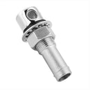 Marine Boat Straight Fuel Gas Tank Vent With Mounting Gasket Hardware Fitti