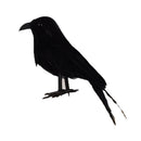 Artificial Feathered Crows Ravens DIY Birds Craft for Home Garden Lawn