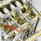 Golden Rotating Piston Repairing for Tenor French Horn Intruments DIY Accs