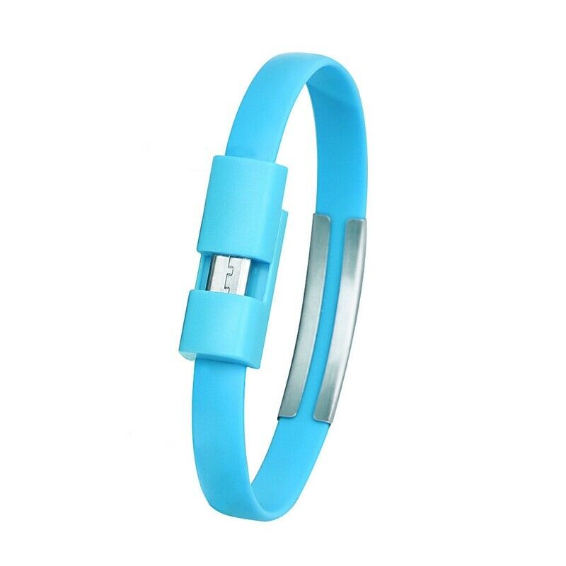 Wristband Micro USB Cable Charger Sync Charging Data For Android Smartphone A3X5