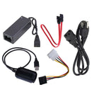 SATA/PATA/IDE 2.5 2.0 to USB 2.0 Cable Serial ATA Adapter For HDD/SSD Hard Drive