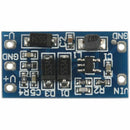 1 pcs blue metal power supply module 2.8V ~ 5.5V input positive and negativ K6P4