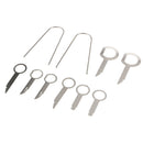 Car Trim Removal Tool Kit Panel Door Pry Dash Interior Clip Set 14Pcs Red