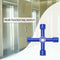 Multi-function Universal Cross Key Wrench for Electric Control Cabinet Door