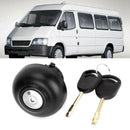 Car Fuel Cap with Keys for Ford Transit MK7 2006-2018 1715043 9C119K163AA 1