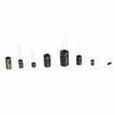 125 Pieces 1uF electrolytic capacitors 2200uF 25 Values assorted assortment I4D9