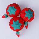 New Tomato Needle Pin Cushion Soft Material Nice Tomato Shape Safety Storage  TO