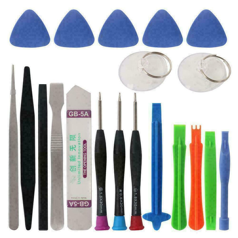 20 in 1 Mobile Phone Repair Tools Kit Spudger Pry Opening Tool Screwdriver Q2H9