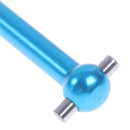 2Pcs Aluminum Dog Bone Drive Shaft Set for Tamiya TT01 TT01E TT02 Gear BoxB Ew