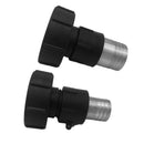 Plastic IBC TANK ADAPTER DN80 S100*8 Coarse Thread f/IBC Tank Connector 60MM