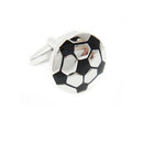 Brass Sports Mens CuffLinks Football Style CuffLinks As Described Black