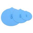 3pcs/set Boat Ship Shaped Pan Bowl Cover Silicone Anti Spill Lid Kitchen