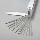 Durable ATV Parts Practical Carburetor Jet Needle Files Steel Cleaning Tool Set