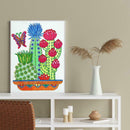 5D DIY Special Shaped Diamond Painting Cactus Cross Stitch Mosaic Craft Kit