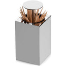 Toothpick Holder Stainless Steel Rustproof Durable Portable Toothpick Can T
