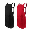 2Color Adjustable Restaurant Chef Bib Cooking Baking Apron With Pocket