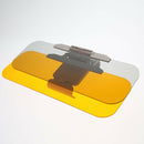 2 in 1 Car Anti-glare Day Night Driving Glass Prevent Dazzle Mirror Goggles A