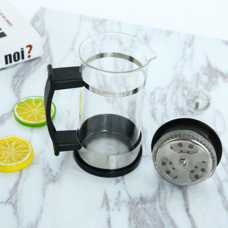 Stainless Steel 304 Pressure Pot Coffee Maker Household Teapot Tea Brewer