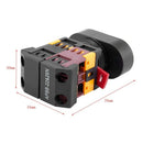 Double bit with light button APBB-22 & 25N one normally open a normally clo