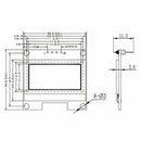 1.3" 4Pin White OLED LCD Display 128*64 IIC I2C Interface Module For Arduino Y9H